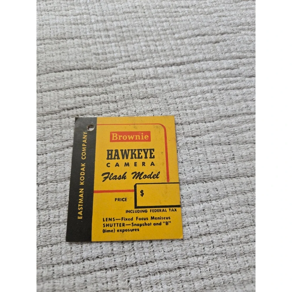 Vintage Brownie Hawkeye Camera Flash Model Eastman Kodak Company Collectible
